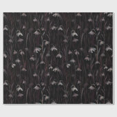  Dark Snowdrop Wrapping Paper Cadeaupapier (Vlak)
