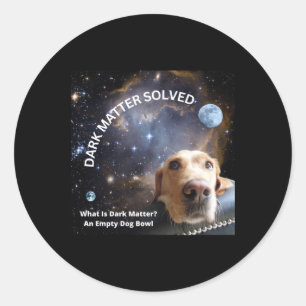 Dark Solved Sticker