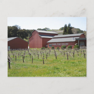 Dark Star Cellars Winery in Paso Robles, CA Briefkaart