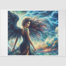 Dark Storm Angel Tissuepapier