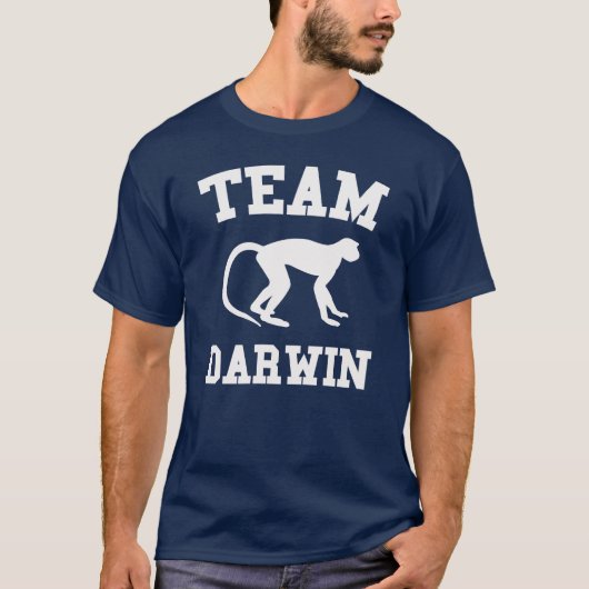 Dark Team Darwin T-Shirt (Voorkant)