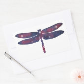 Dark Thick Dragonfly Starscape Sticker (Envelop)