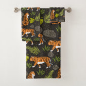 Dark Tiger Oerwoud Bad Handdoek (Insitu)