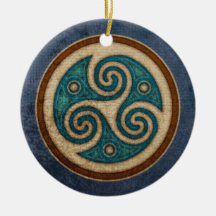 Dark Tris Pendant/Ornament Keramisch Ornament