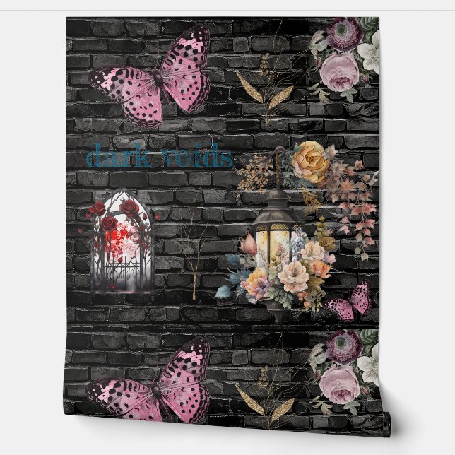 Dark Voids Wallpaper Behang (Afrollen)