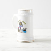 Dark Vrouw Pirate Bierpul (Voorkant links)