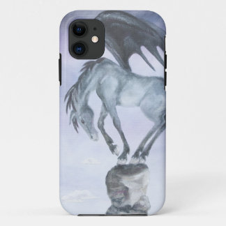 Dark Winged Fantasy Horse iPhone 5 Hoesje