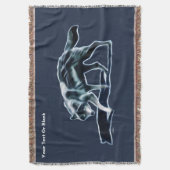 Dark Wolf Deken (Voorkant Verticaal)