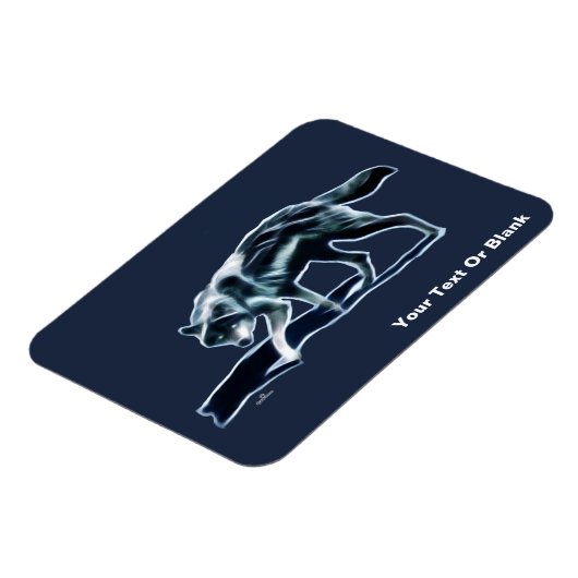 Dark Wolf Magneet (Linkerzijde)