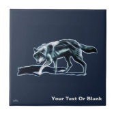 Dark Wolf Tegeltje (Voorkant)