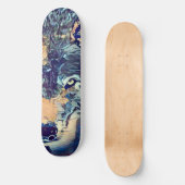 Dark Wolf Zero Element Custom Pro Park Board Skateboard (Voorkant)
