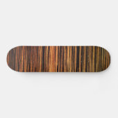 Dark Wood Veneer Skateboard (Horizontaal)