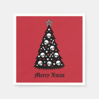 Dark Xmas-structuur Servet