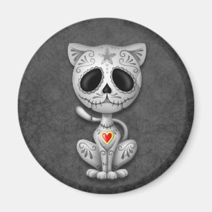 Dark Zombie Sugar Kitten Magneet