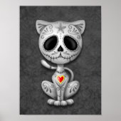Dark Zombie Sugar Kitten Poster (Voorkant)