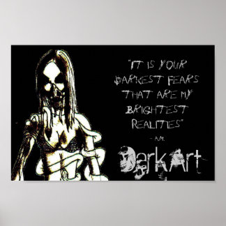 DarkArt SG BR v1-Poster Poster