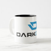 Darkcoin Coffee Mok (Voorkant links)