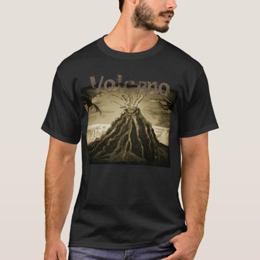 Darkened Volcano T-shirt (Voorkant)