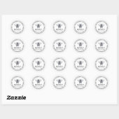 Darker Text Editable White Honey Jar Bee Label (Vel)