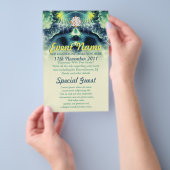 DarkEyez Fractal Art Aangepaste Evenement Flyer (Hand)