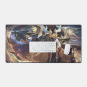 Darkin Blade Deskmat | Mat de bureau personnalisab (Clavier et souris)