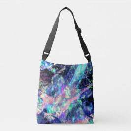 darkness and light, dark opal: crossbody tas