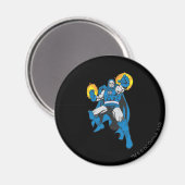 Darkseid en de Omega Force Magneet (Voorkant / Achterkant)