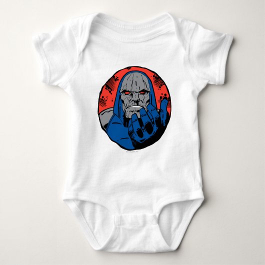 Darkseid Head Shot 2 Romper (Voorkant)