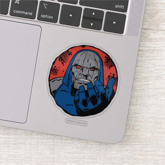 Darkseid Head Shot Sticker (Detail)
