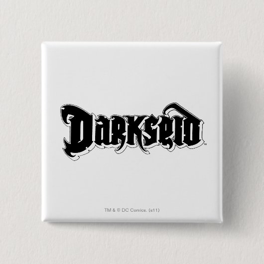 Darkseid Logo 2 Vierkante Button 5,1 Cm (Voorkant)