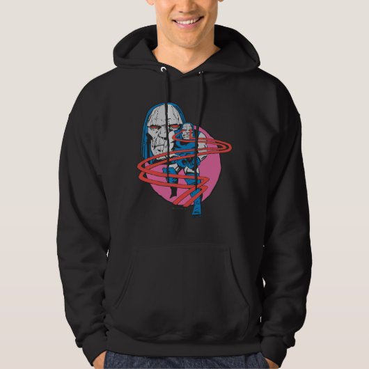 Darkseid Shoots Omega Beams Hoodie (Voorkant)