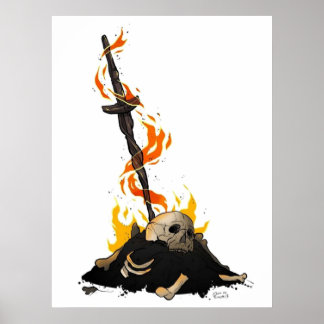 darksoults vuur poster