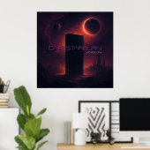 DarkStarBurn Monolith Poster (Thuiskantoor)