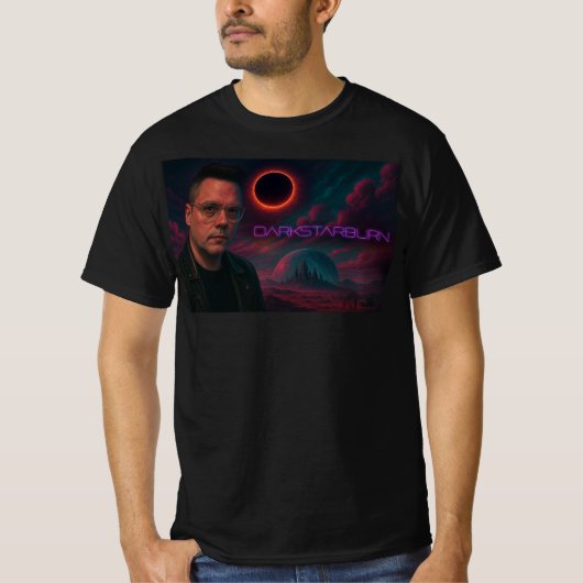 🪐 DarkStarBurn : Signal Collapse Edition T-Shirt (Devant)