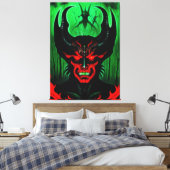 Darkwoods Skinwalker 1 Canvas Afdruk (Insitu (Slaapkamer))