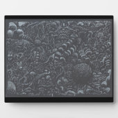 Darkworld Silver Inktlandschap Fotoplaat (Voorkant)