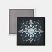 Darkworld Sneeuwval Enigma Magneet (Voorkant / Achterkant)