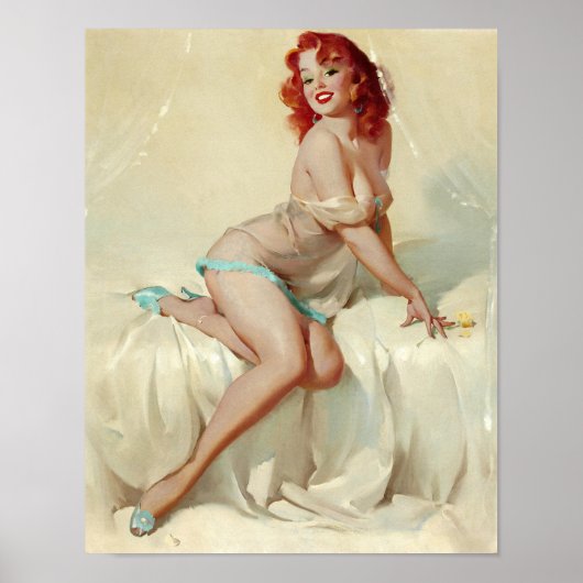 Darlene Model Pin Up Poster (Voorkant)