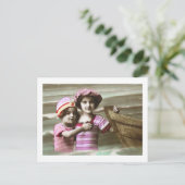 Darling Antique Design de carte postale française (Debout devant)