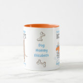 Darling Chihuahua Dog Funny MOM of Dads Birthday Mok (Midden)