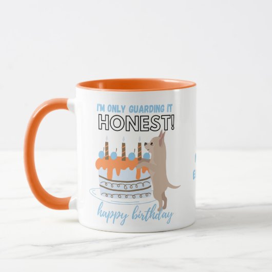 Darling Chihuahua Dog Funny MOM of Dads Birthday Mok (Links)