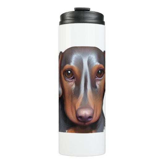 Darling Dachshund Thermosbeker (Voorkant)