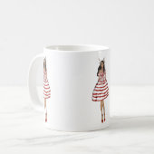 Darling Diva Kerstmis Mok (Voorkant links)