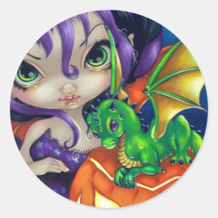 "Darling Dragonling II"-sticker Ronde Sticker