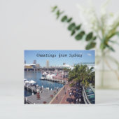 darling harbour sydney briefkaart (Staand voorkant)