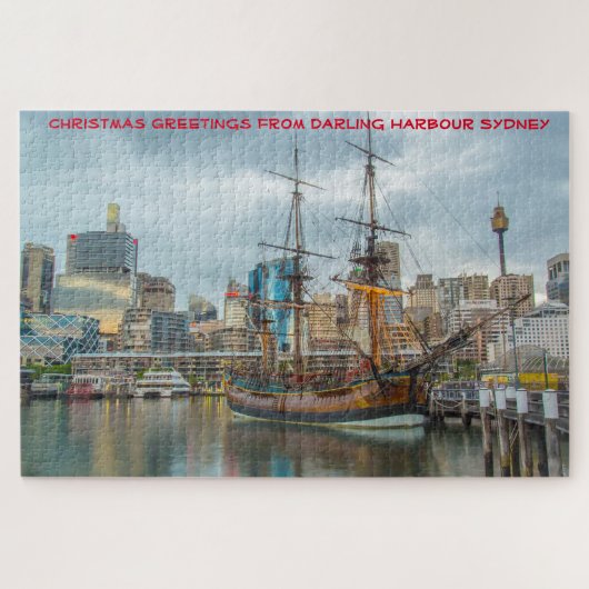 Darling Harbour Sydney Jigzaag Puzzle Legpuzzel (Horizontaal)