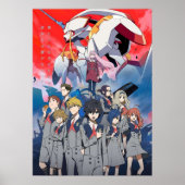 Darling in de Franxx Poster (Voorkant)