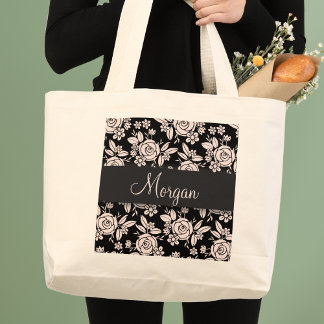 Darling Roses Grote Tote Bag