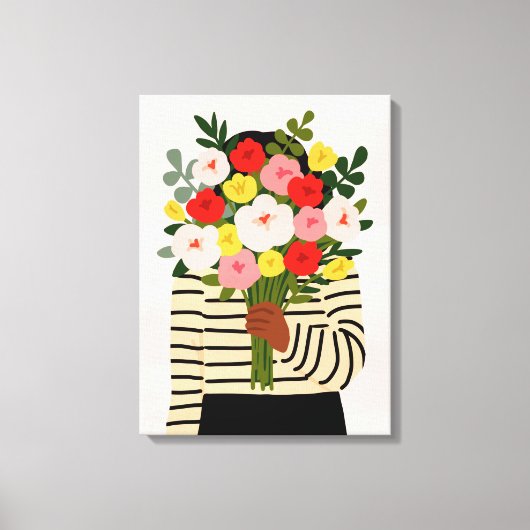 Darling Valentijn I Canvas Afdruk (Voorkant)