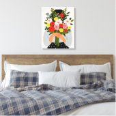 Darling Valentijn II Canvas Afdruk (Insitu (Slaapkamer))